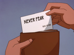 Never Fear Seminar card