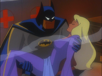 Batman saves Nora