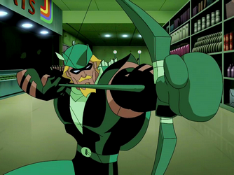 green arrow justice league unlimited