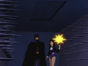 Zatanna and Batman trapped