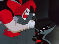 Scab sees his chance to get rid of Batman.