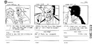 "Shadow of the Bat" Pt. 1 Storyboards pg. c92 by Ronnie Del Carmen.
