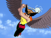 Hawkgirl attacks imperium