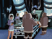 Mr. Freeze receives treatment