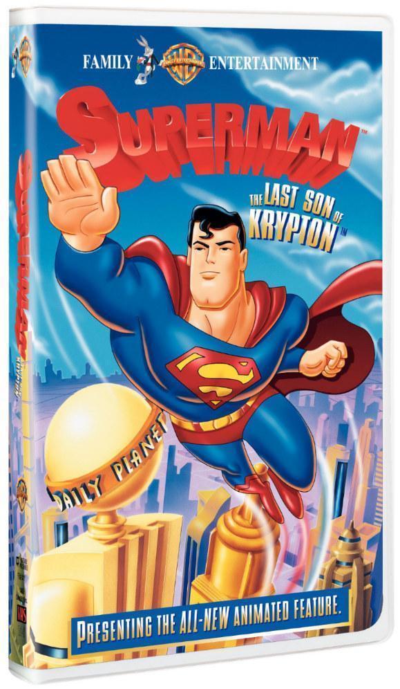 Superman Cartoon Favorites VHS