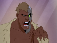 Metallo rips off his skin.