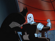 Mr. Freeze watches his back