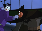 Joker and Batman fight