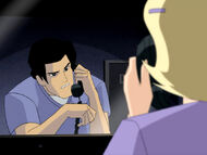 Kevin warns Rocky to stop spying on Penguin.