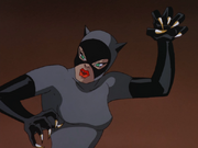 Catwoman hisses