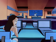 Dana growing worried for an absent Terry.