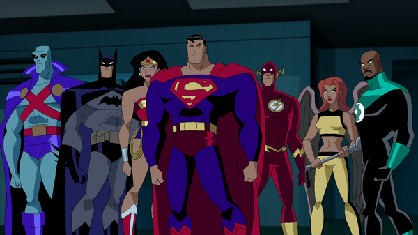 Justice league cartoon episode on sale 1