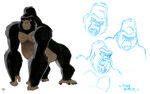 Fingers Character Design Sheet