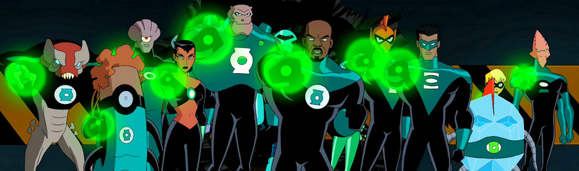 ArtStation - 3D Justice League Animated Series: Green Lantern
