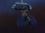 Batman is captured by his own robotic arms