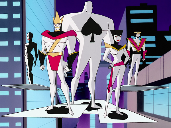 Ace, King, Queen, and Jack of Crime, DC Database