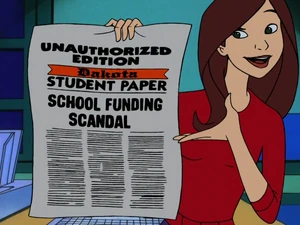  shows an unauthorized edition of the newspaper to her crew