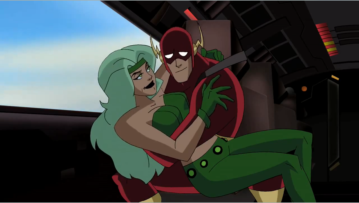 justice league unlimited fire and ice