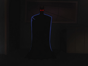 Batman with radar eyes