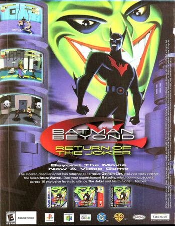 Batman Beyond Return of the Joker video game DC Animated