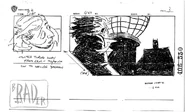 "Off Balance" storyboards Act I pg. 3 by Brad Rader.