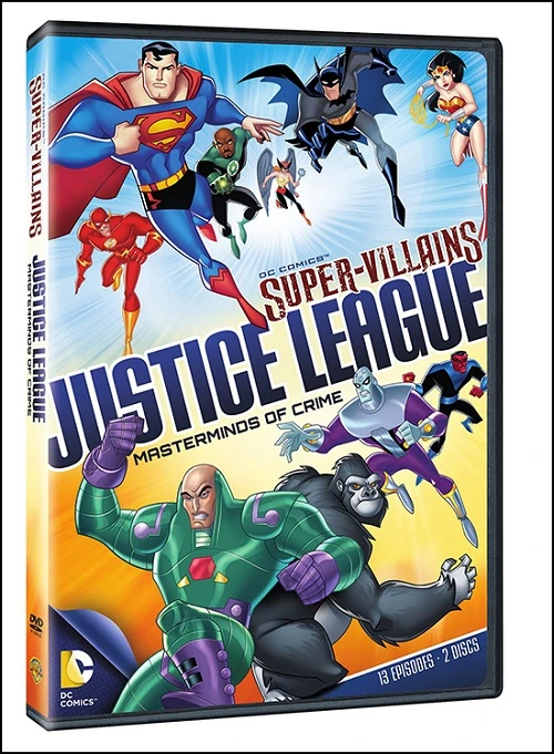 DC Comics Super-Villains: Justice League Masterminds of Crime (DVD