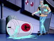 The fateful accident.