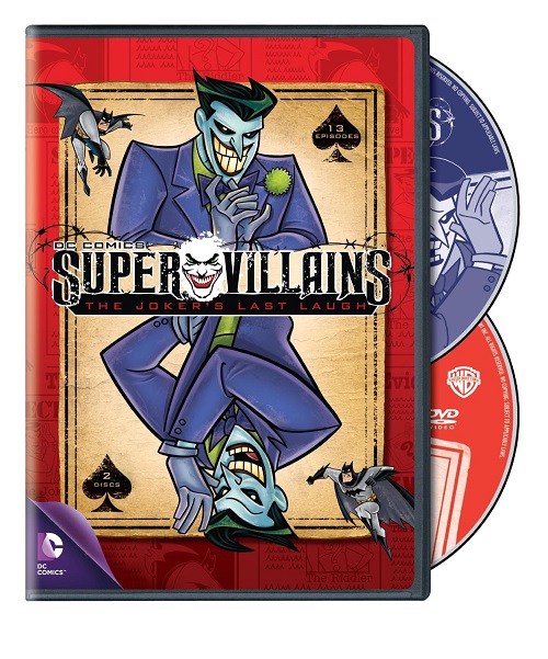 Dc Comics Super Villains The Joker S Last Laugh Dvd Dc Animated Universe Fandom Dc Comics Super Villains The Joker S Last Laugh Dvd Dc Animated Universe Fandom