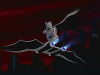 Batwoman raids the transports.