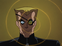 Vertigo's sonic eyepatch.