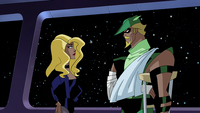 Green Arrow and Black Canary romance