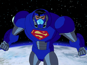 Superman's new space suit