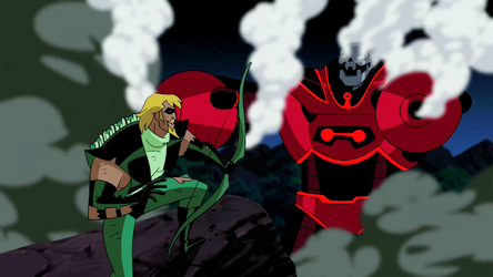 green arrow justice league unlimited