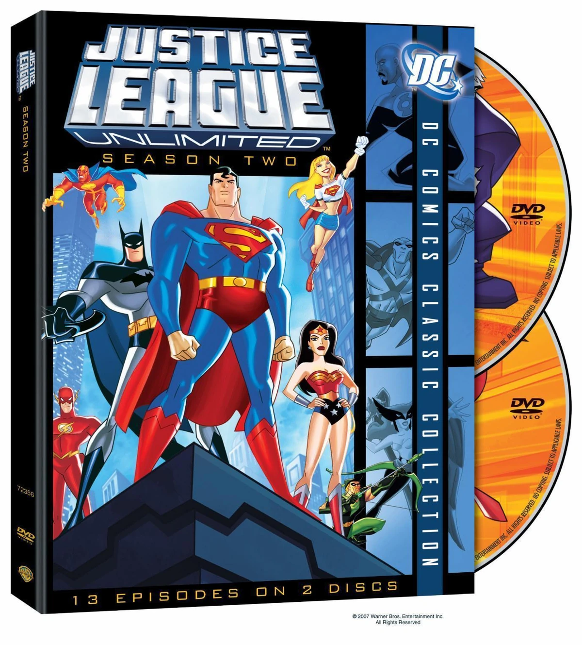 Justice League Unlimited - Season Two (DVD) | DC Animated Universe