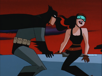 Batman and Roxy thrill