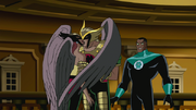 Hro kisses Shayera