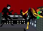 Lap Bat Catwoman & Batgirl