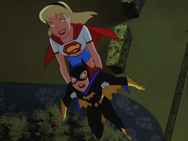 batgirl and supergirl love