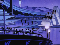 The interior of the Iceberg Lounge