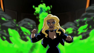Black Canary vs. Fire