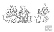 Static Robot Mouse Band