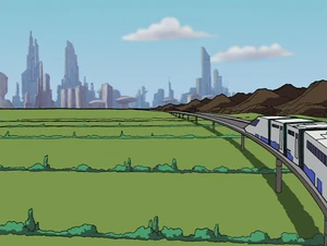 The  approaches Fenton City.