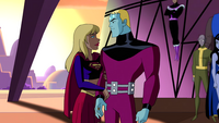 Supergirl and Brainiac 5