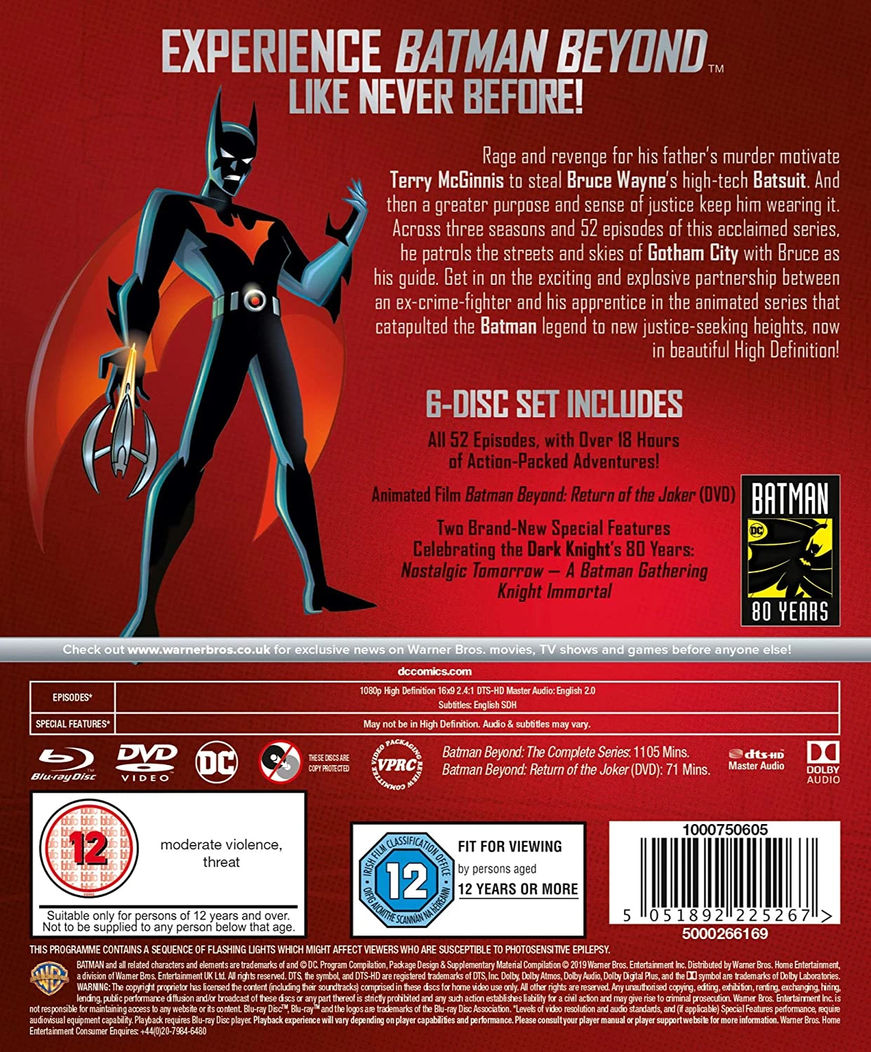 Batman Beyond The Complete Series Blu Ray Dc Animated Universe Fandom