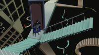 Batman stairs