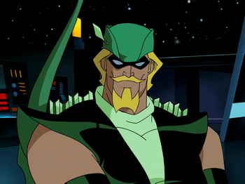 green arrow justice league unlimited