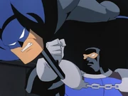 Batman and Lock-Up fight