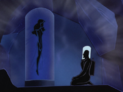 Nora Fries and Mr. Freeze