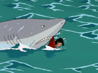 Shark rescues Lois