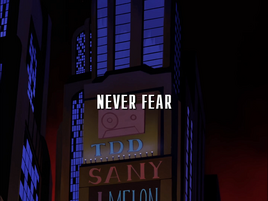 Never Fear Title Card